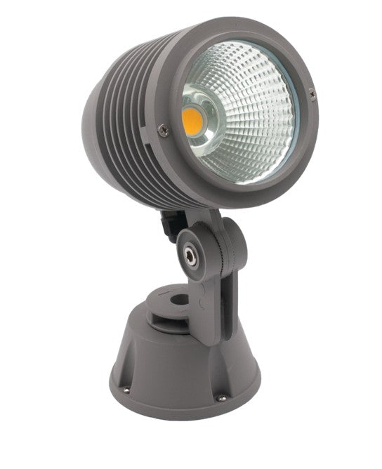 Faretto garden LED grigio 45° - 15 W - 3000 K - 1200 Lm