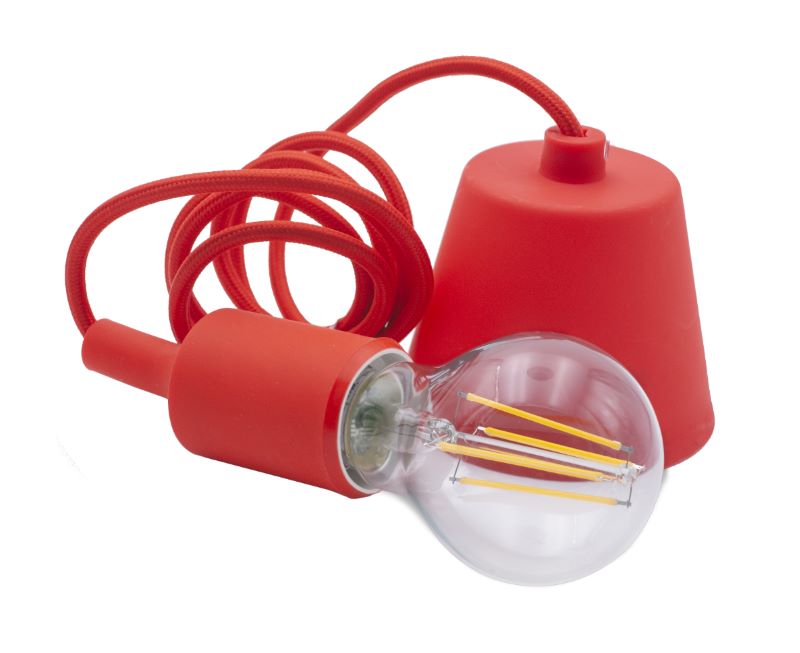 Sospensione per interni Fantasy ROSSA - 1500mmm - fino ad esaurimento scorte