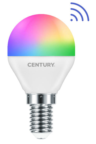 Lampada speciale LED smart wifi G45 6W - E14 - 2700K - 470 Lm