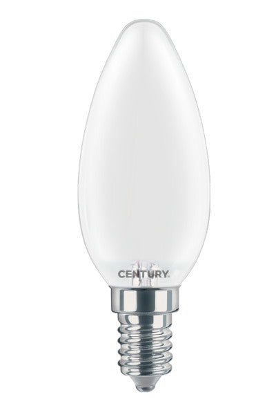 Lamp. filamento led incanto saten candela 6W E14 3000k 806Lm