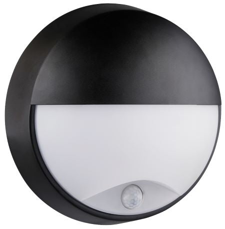 OASI Plafoniera TONDA PALPEBRA SENSOR - 14W - 4000K - 1055Lm - IP54 - NERA