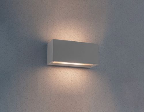 Applique LED reverso grigio E27
