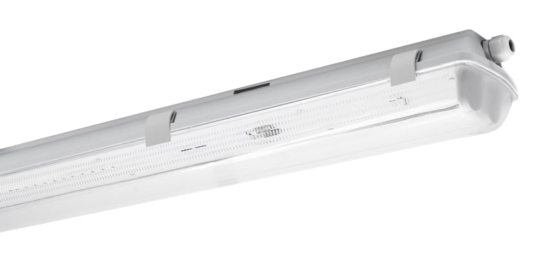 Plafoniera led suprema round vuota 1200 mm - compatibile con 2 tubi 1200 mm