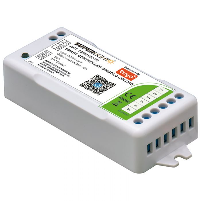 Contr.led wifi tuya sing. 2x5A