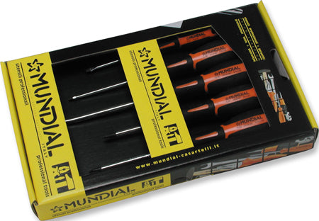 Set Cacciaviti taglio/croce Mundial 5pz
