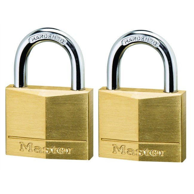 2 lucchetti 40 MM apertura a chiave unica