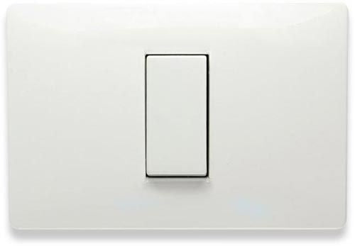 Mix 2 tasti multifunzione Serie Aspen bianco