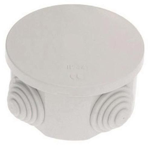Scatola tonda stagna con passacavi 80X40 IP44