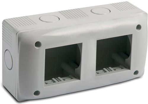 Contenitore da parete IP40 2+2 moduli