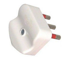 Spina bianca mobile serie salva spazio 2P+T 16A