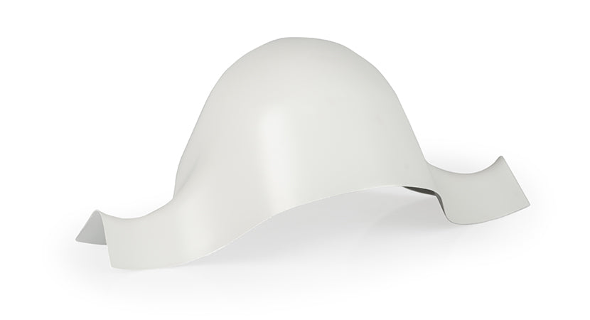 Curva in isogenopack grigio a W - 90 76x20