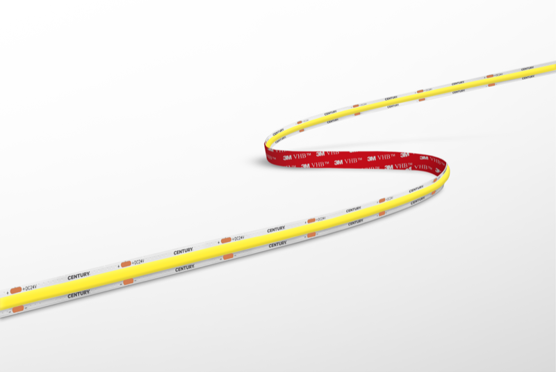 Strip LED accento COB 14W/m - 3000K - 1350Lm/m - Dimm. - IP20 - Bob. 5m