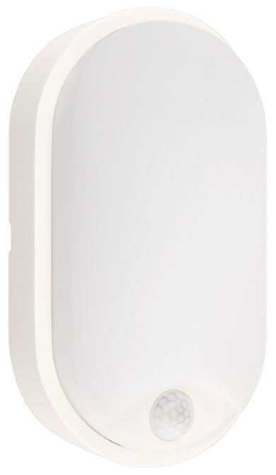 OASI Plafoniera OVALE SENSOR - 14W - 4000K - 1055Lm - IP54 - BIANCA