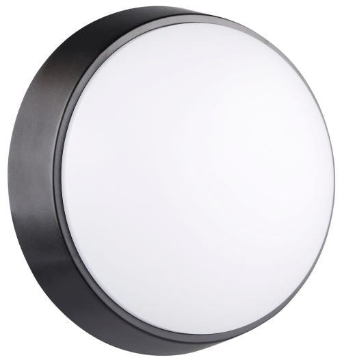 OASI Plafoniera TONDA  - 14W - 4000K - 1055Lm - IP54 - NERA