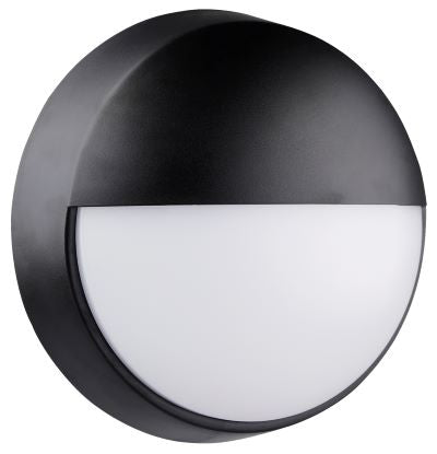 OASI Plafoniera TONDA PALPEBRA  - 14W - 4000K - 1055Lm - IP54 - NERA