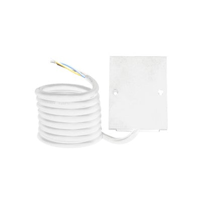 Tappo cablato bianco per plafoniera lineare PRIS MEA