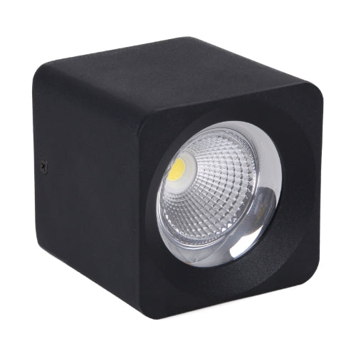 QUBE Plafoniera da soffitto Nero 10W 4000K 800Lm