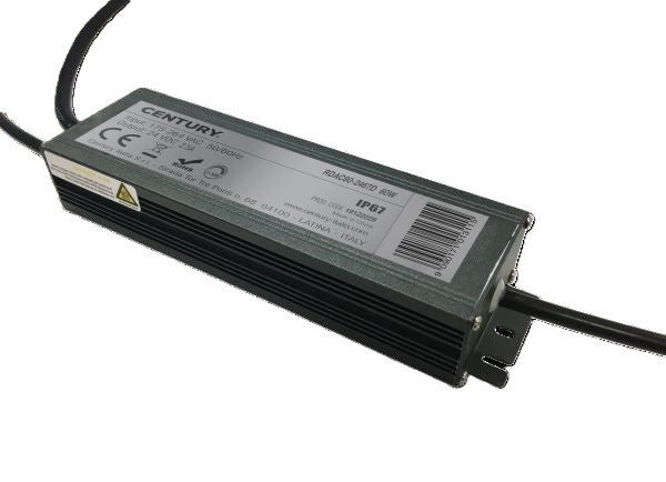 DRIVER per STRISCIA LED 60W - IP67