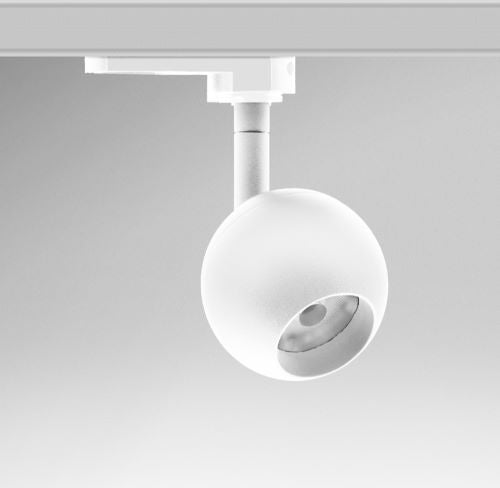 Track light led regia mini sfera bianco   10 W - 3000 K - 760 Lm