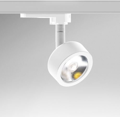 Track light led regia mini tondo bianco   7 W - 3000 K - 437 Lm