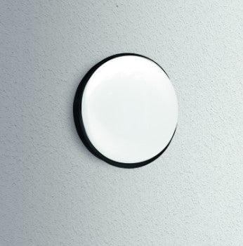 Plafoniera LED simply round nera - 24W - 4000K - 1920 Lm