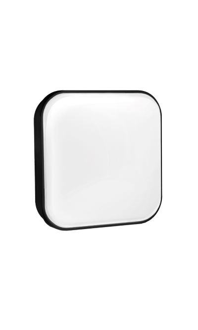 Plafoniera led simply square nera 16W - 4000K - 1280Lm
