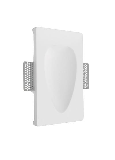 Appar. incasso led supp. incas. gesso Soffio 230x145xh55 1W 3000K 70lm