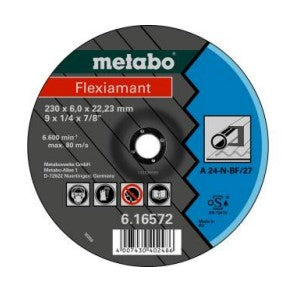 Dischi Flexiamant metabo 115x6,0x22,23 inox SF 27 - 616726000