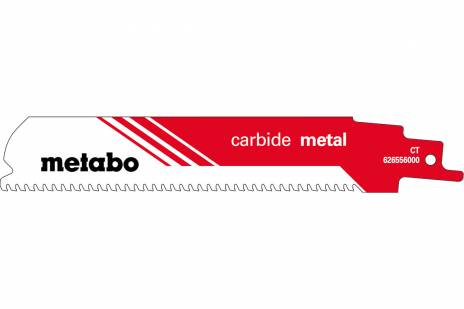 Lama per seghe diritte metabo HM carburo 150x1,25 mm 8 TPI - 626556000