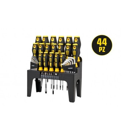 Set Maurer cacciaviti e bits con stand - 44 pezzi