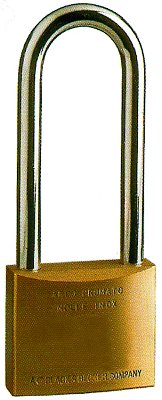 Lucchetto ad arco lungo Cisa mm80