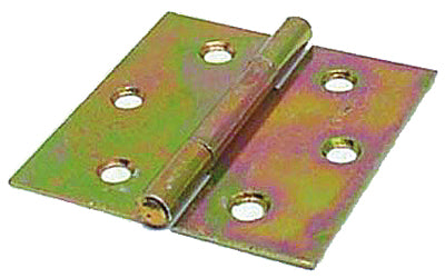 Cerniere quadre leggere 38,5x39 in acciaio zincato