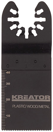 Lama dentata Kreator in acciaio 40x34 per multi tool