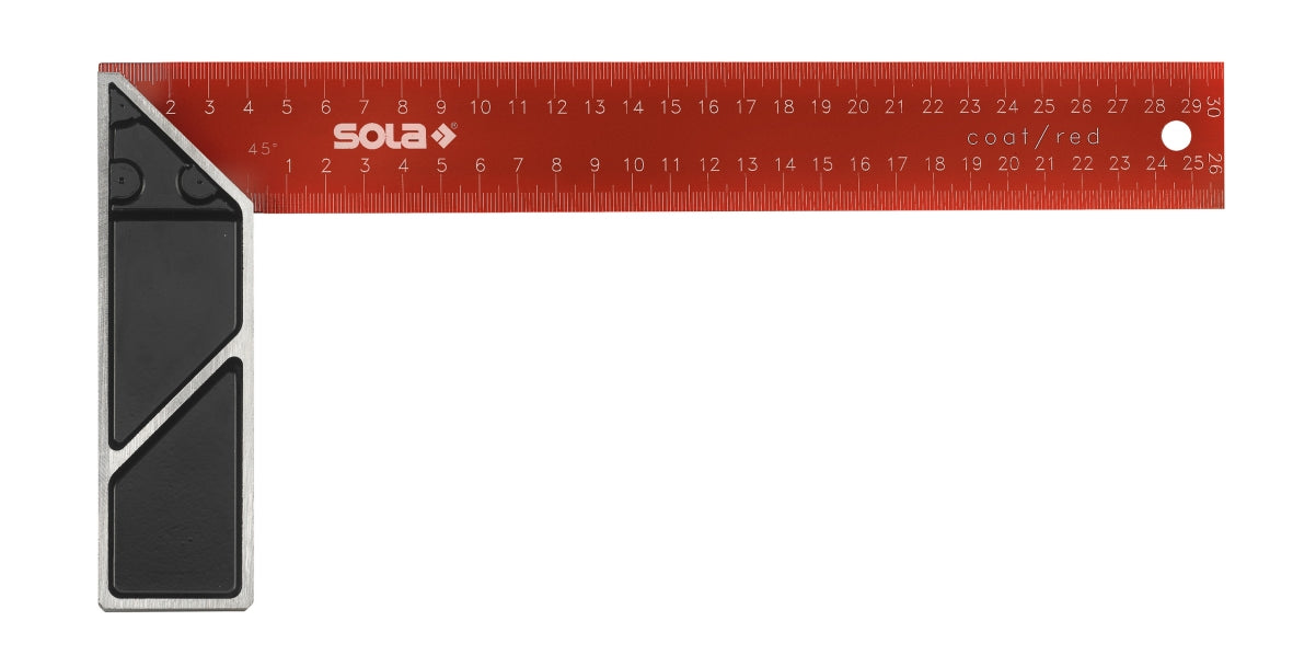 Squadra in alluminio SOLA 500 mm