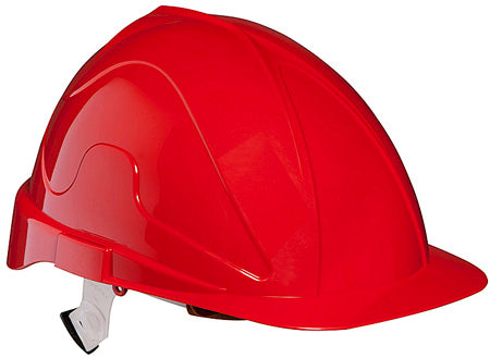 Elmetto protezione rosso ABS