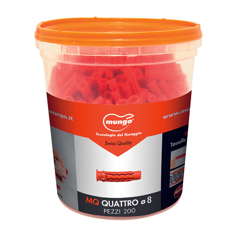 Secchio MQ Ø 8 lunghezza 40 mm