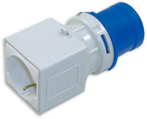 Adattatore ind.le sp16A 2P+T 6H IP20 prBIV/SCH 230V
