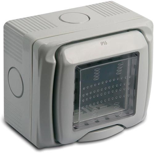 Contenitore da parete IP55 2 moduli