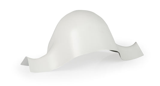Curva in isogenopack grigio a W - 90 114x30